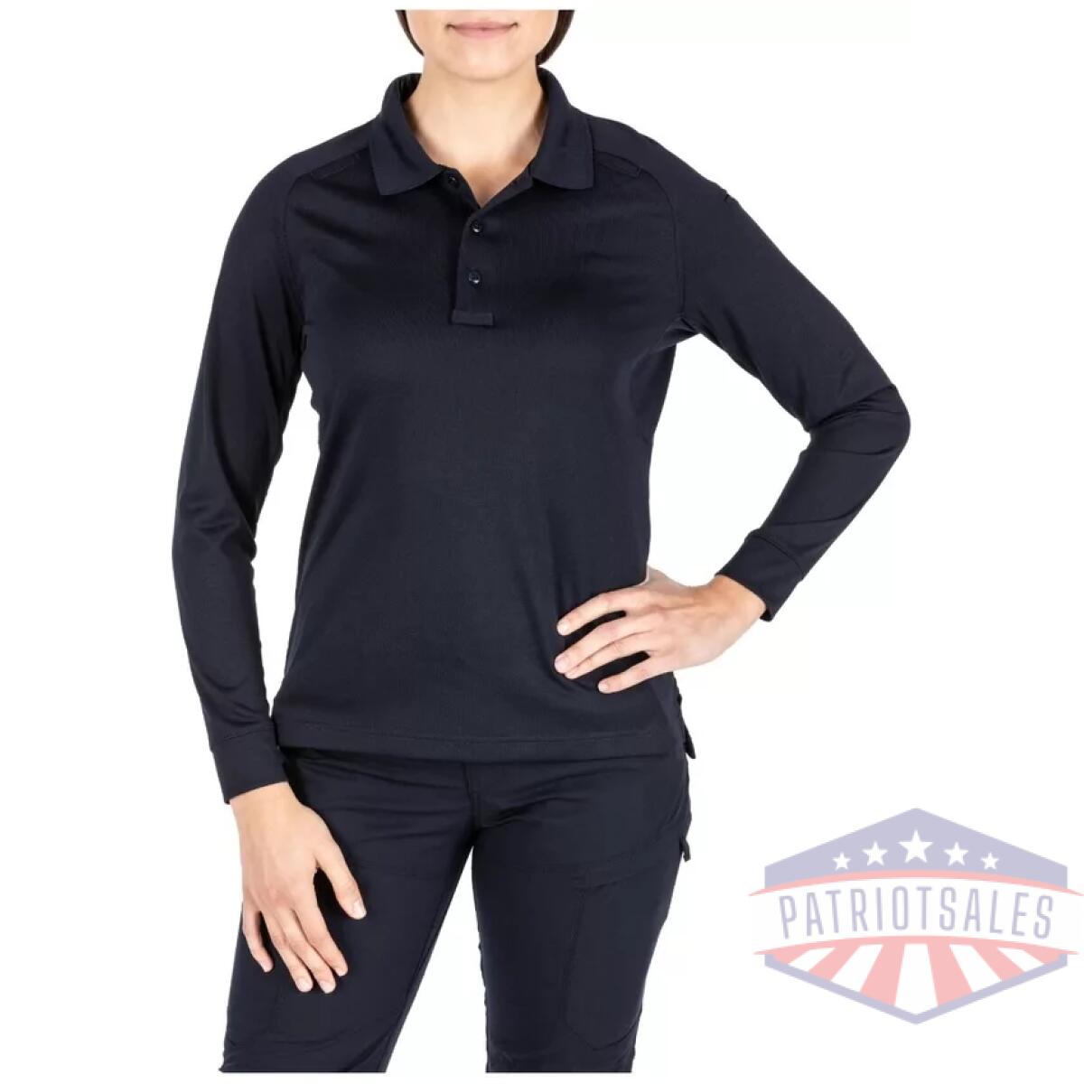 5-62408724l. Webp - women's performance long sleeve polo - 5 62408724l