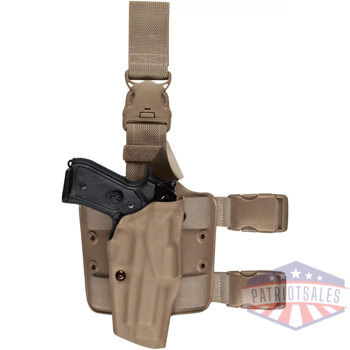 6385-750-551. Webp - model 6385 als omv tactical holster w/ quick release leg strap for sig sauer p320c - 6385 750 551