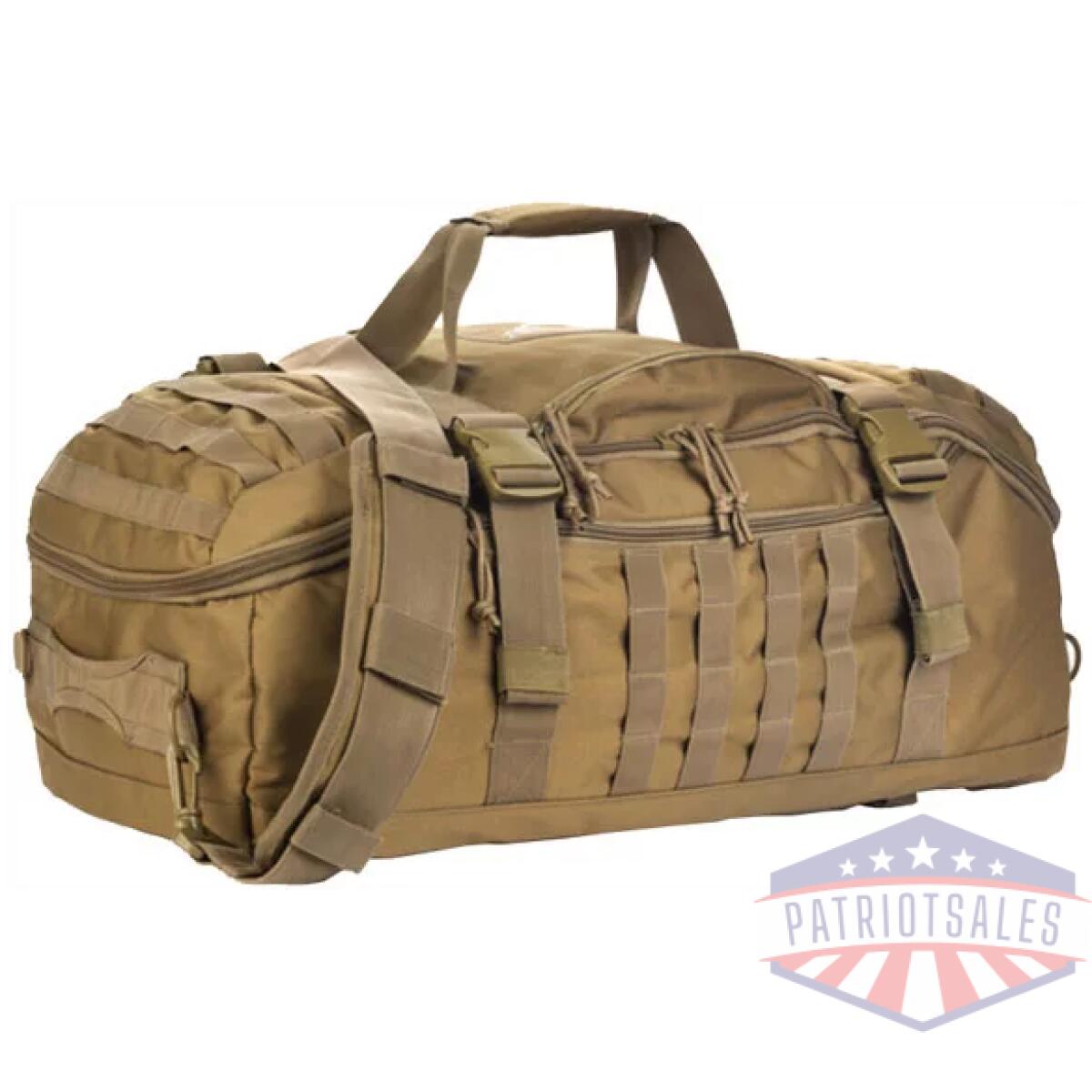 80260coy-1. Webp - red rock traveler duffle bag - backpack or luggage coyote - 80260coy 1