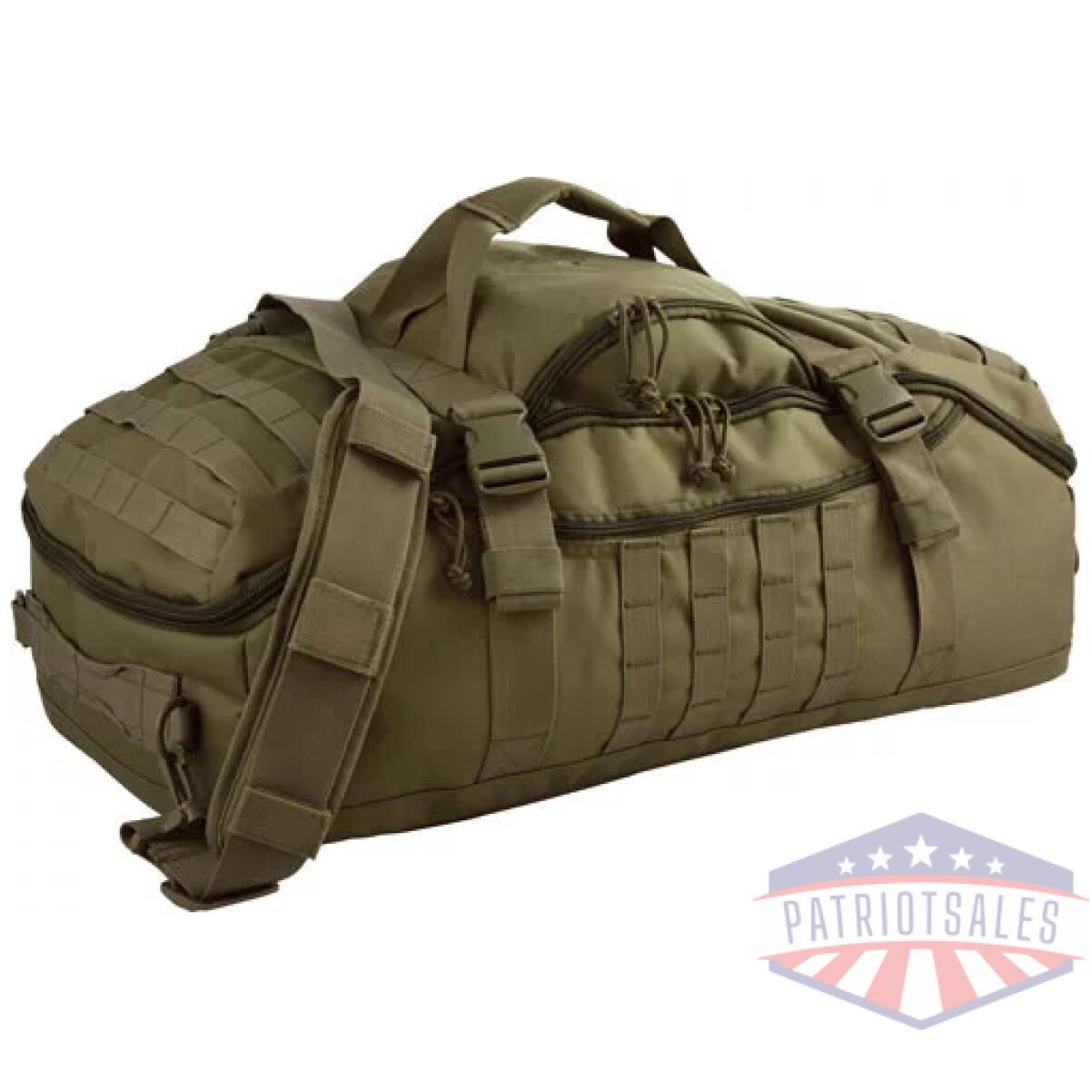 80260od. Webp - red rock traveler duffle bag - backpack or luggage olive drab - 80260od