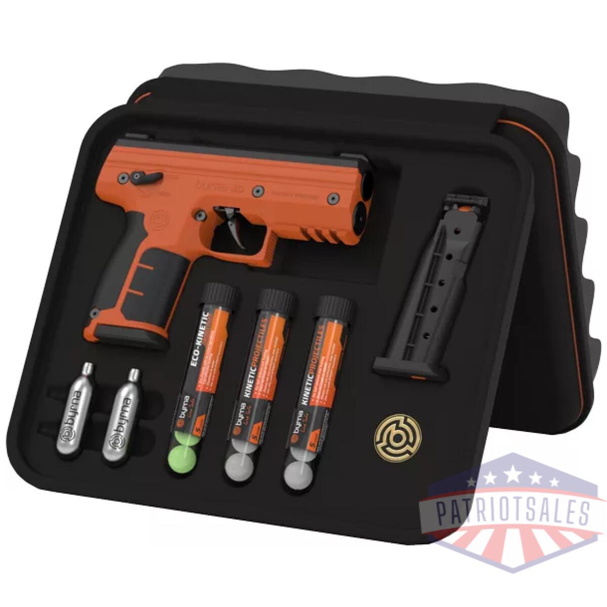 810042110861_1. Webp - byrna sd kinetic kit orange w/ - 2 mags & projectiles - 810042110861 1