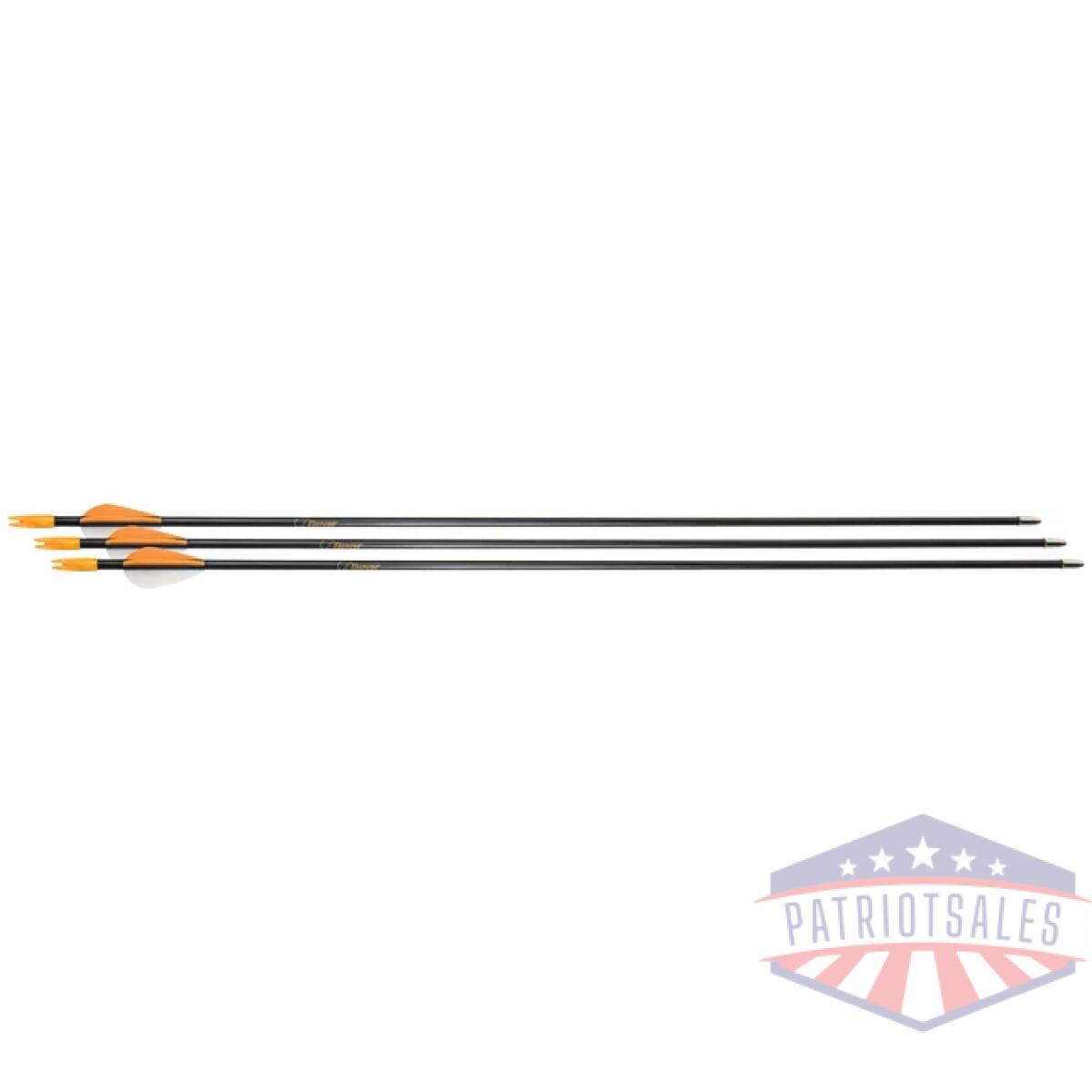 A1090b. Webp - bear archery youth safetyglass - arrows 28" 3pk - a1090b