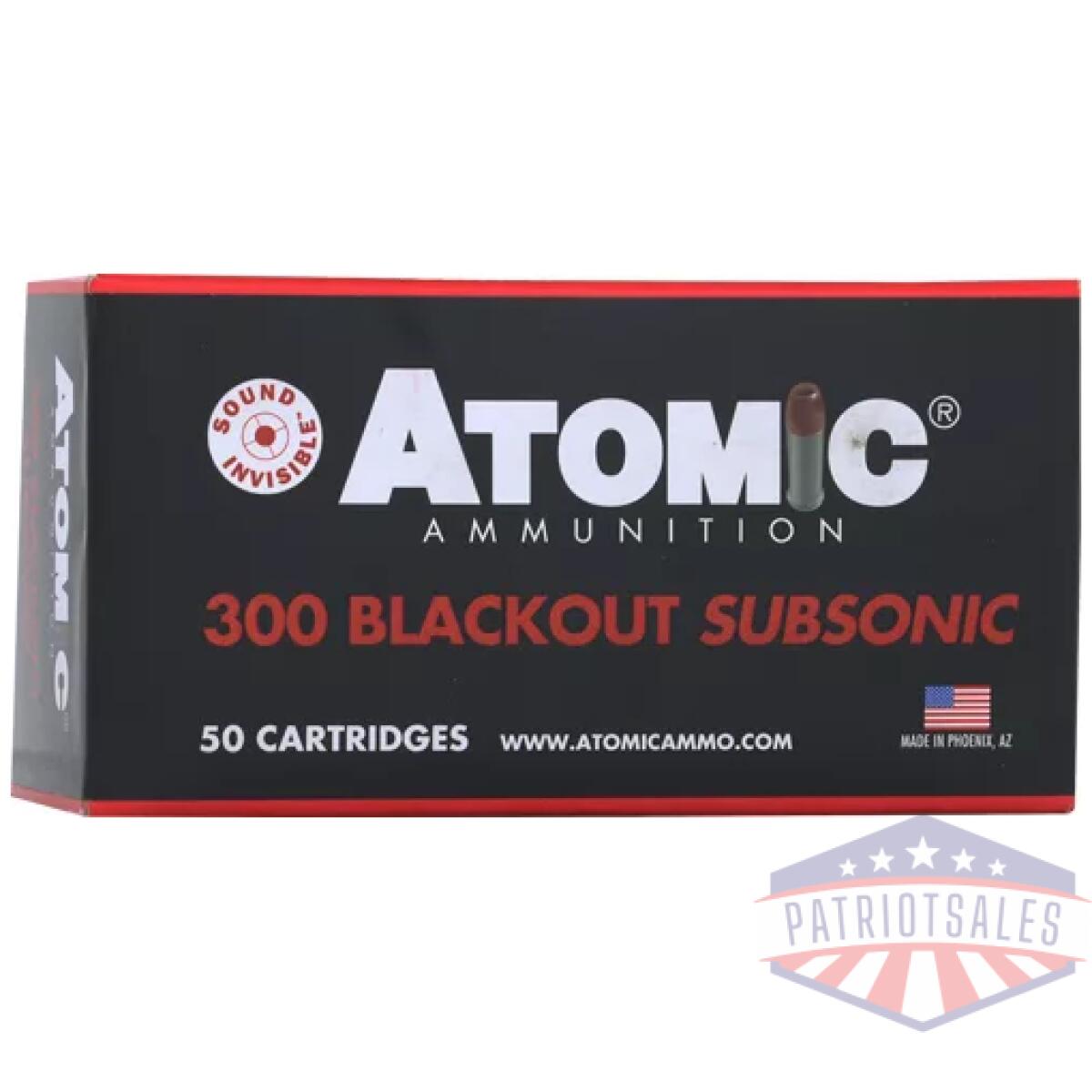 A4659_1. Webp - atomic 300 aac 220gr subsonic - hpbt 50rd 10bx/cs - a4659 1