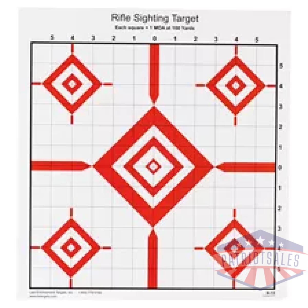 Actsi-13-100_1-3. Webp - action tgt rifle sighting 100pk - actsi 13 100 1 3