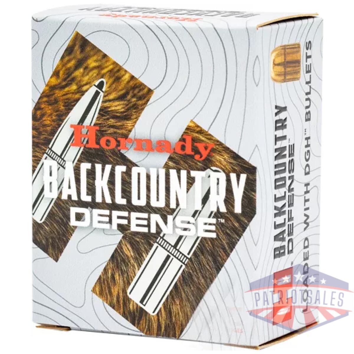 Ahdy90868. Webp - hornady backcountry 44 rem mag - 240gr dgh 20rd 10bx/cs - ahdy90868