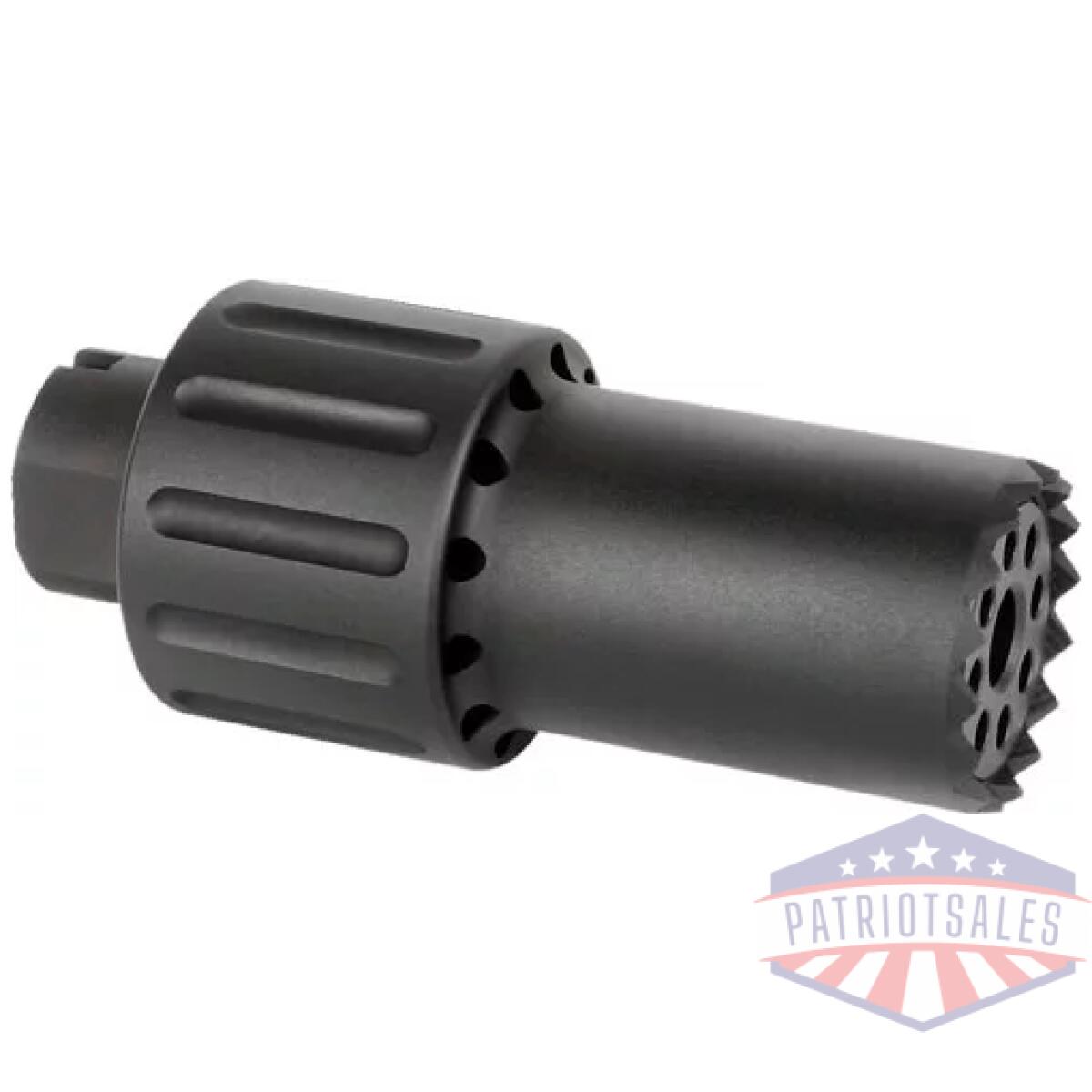 Alphabd12x289mm. Webp - mi alpha blast diverter - 1/2x28 9mm black matte - alphabd12x289mm