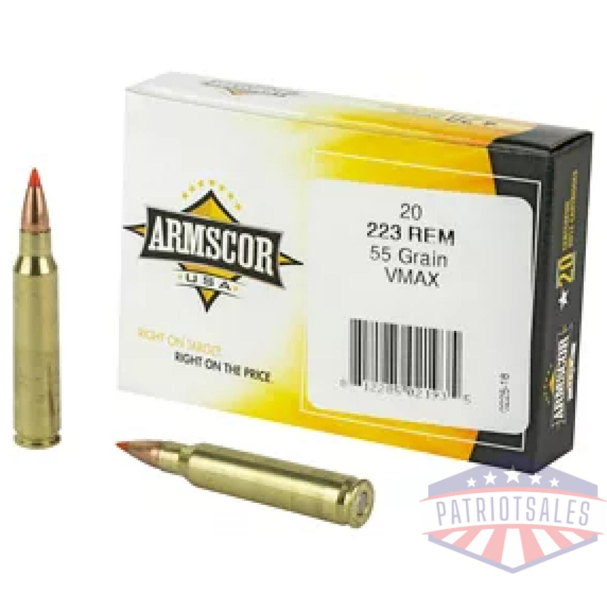 Armac223-5n_1. Webp - armscor 223rem 55gr vmax 20/1000 - armac223 5n 1