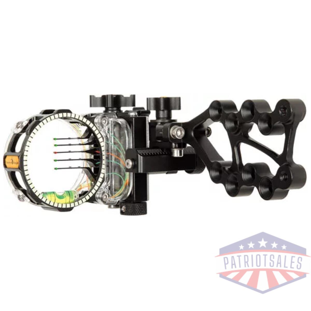 As825r19_1. Webp - trophy ridge bow sight react - pro 5-pin. 019 rh black - as825r19 1