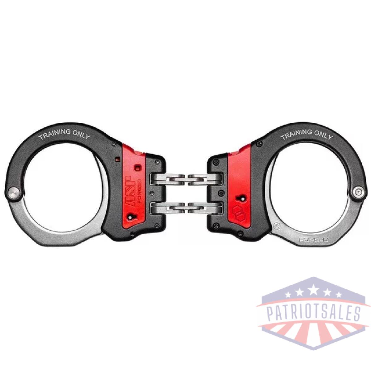 Asp-07441. Webp - training ultra plus hinge cuffs - red - asp 07441