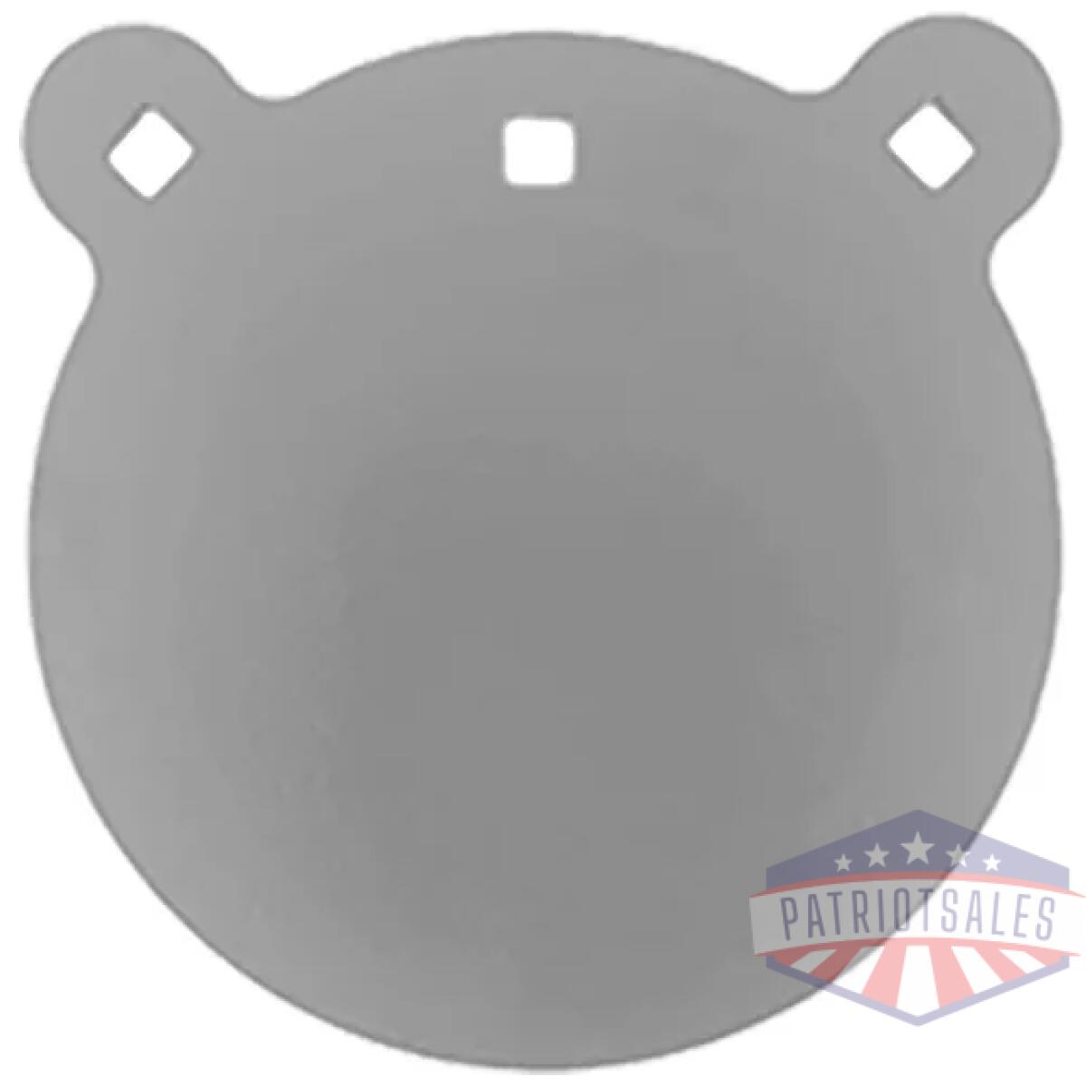 B954. Webp - bash target ar550 gong target - round 8"-1/2" thick - b954