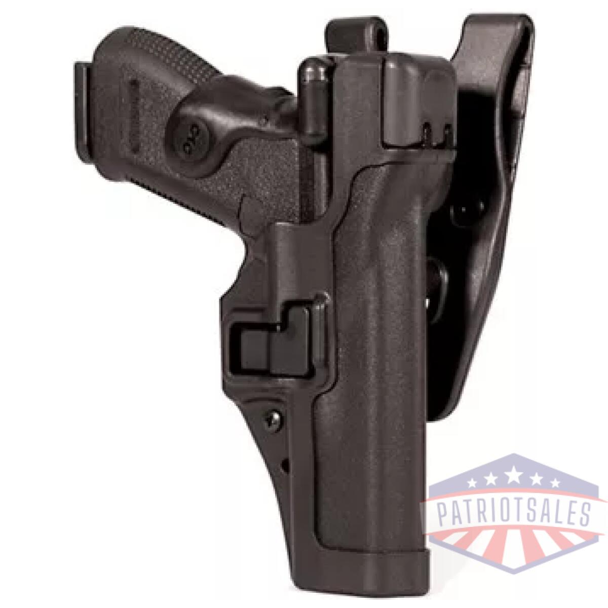 Bh-44h125bk-l. Webp - level 3 serpa duty holster - bh 44h125bk l