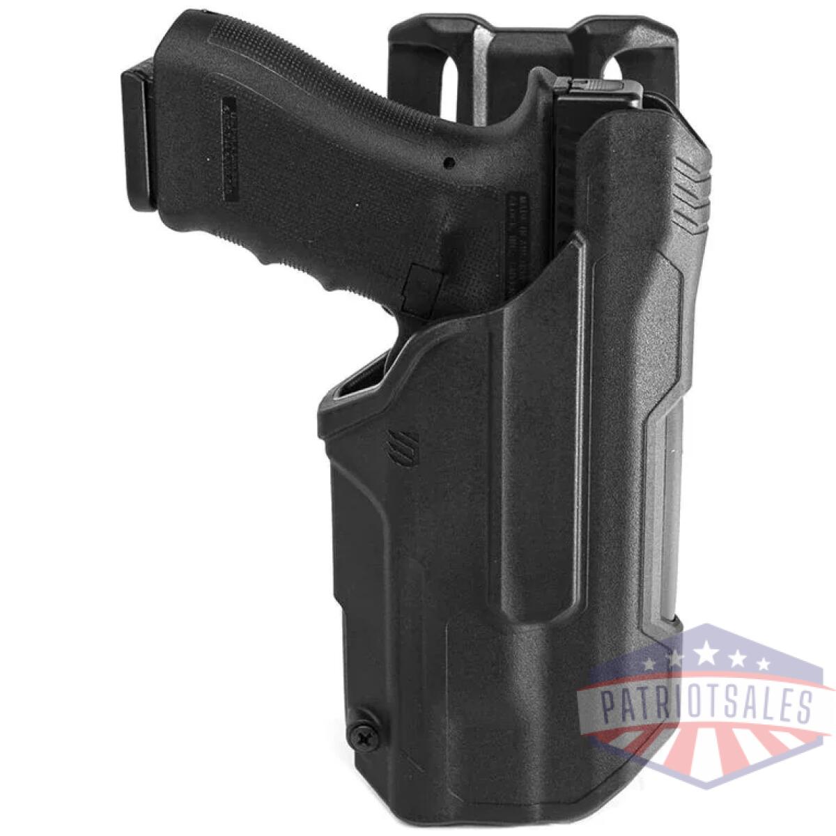 Bh-44nb00bkr-1. Webp - t-series l2d lb black rds glock 17/19/22/23/31/32/45/47 w/tlr 1/2 rh box - bh 44nb00bkr 1