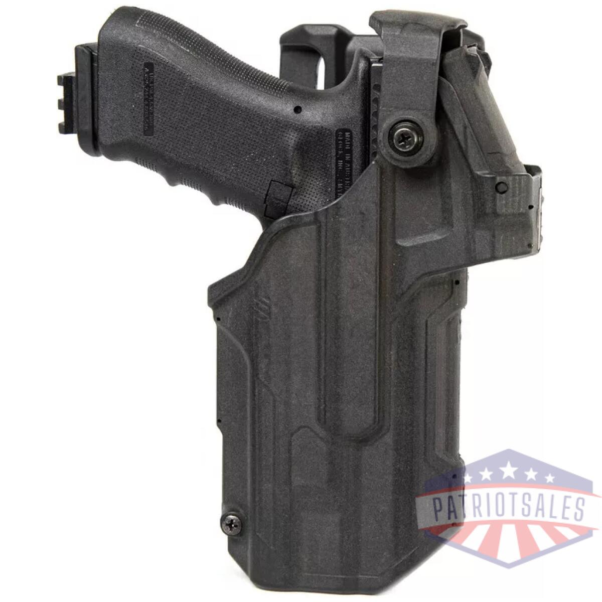 Bh-44nf00bkr. Webp - t-series black l3d lb rds glock 17/19/22/23 w/tlr 7/8 rh - bh 44nf00bkr