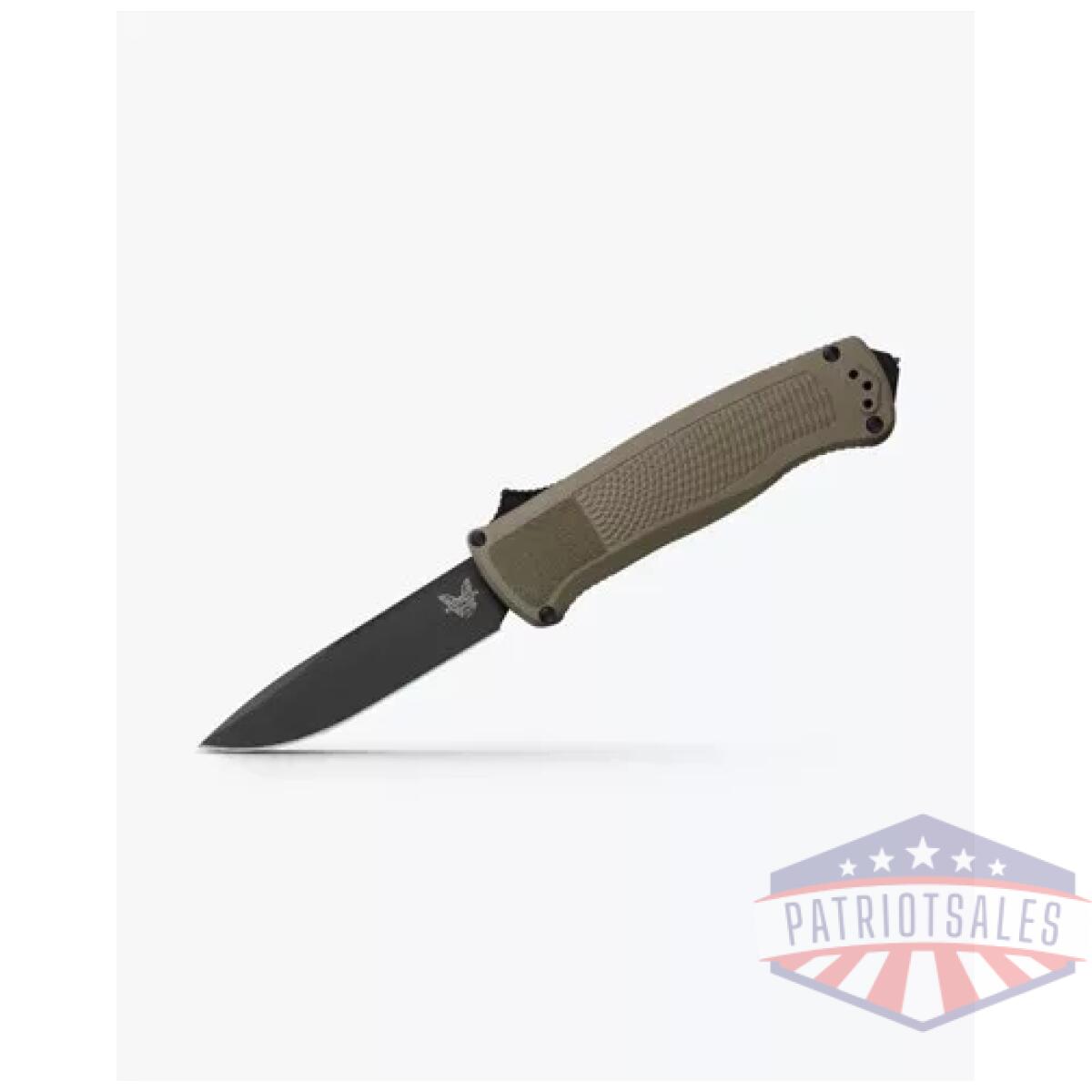 Bm-5371bk-01. Webp - shootout ranger green grivory drop-point - bm 5371bk 01