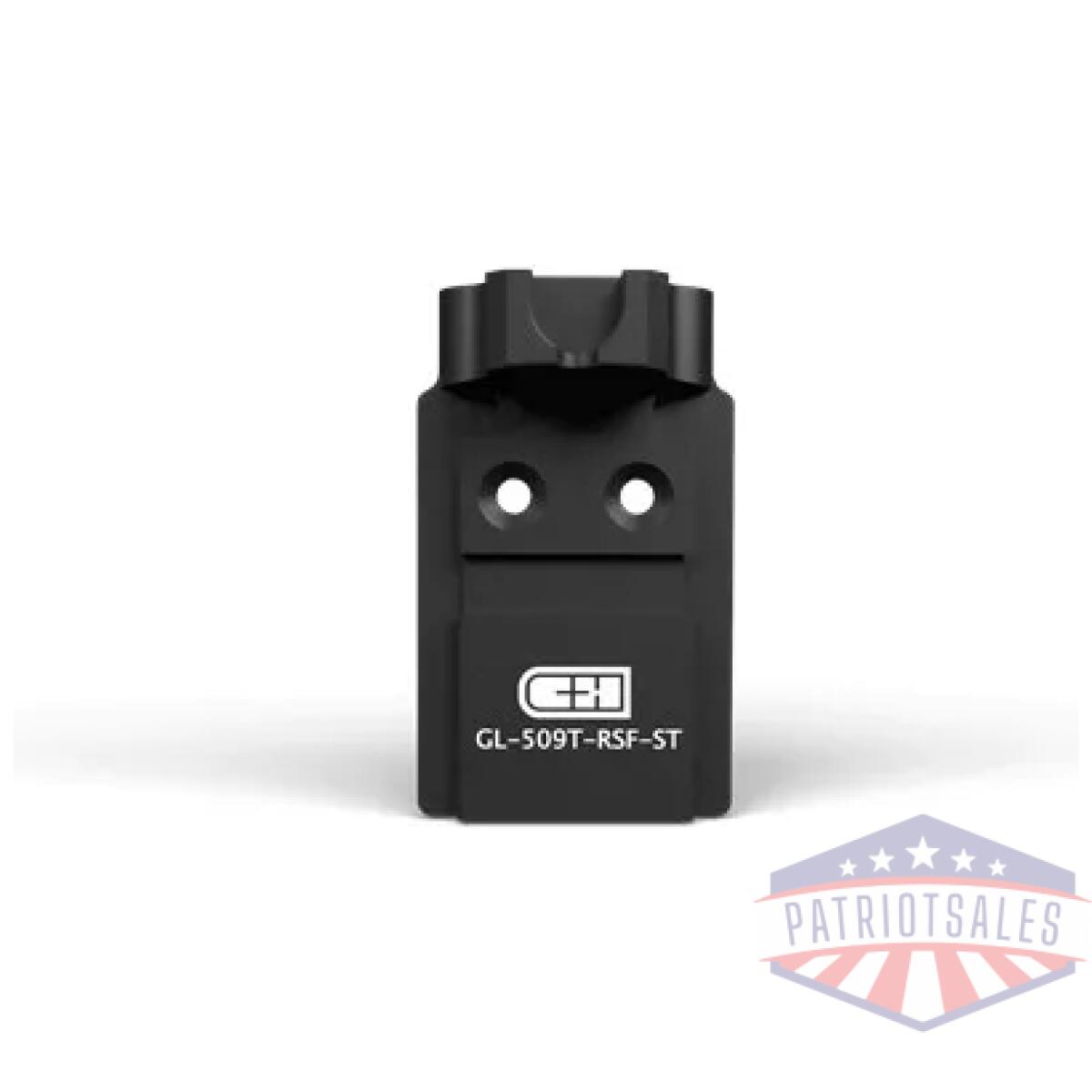 Chp-gl-509t-rsf-st. Webp - optics adapter plate - for glock mos v4 mil/leo - chp gl 509t rsf st