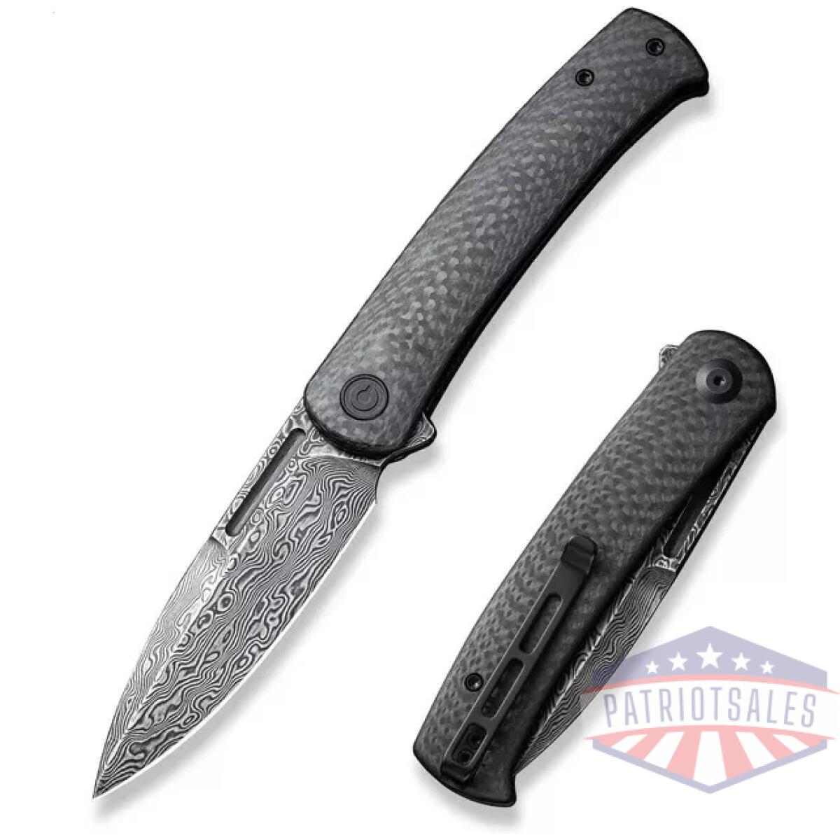 Civ-c21025c-ds1. Webp - civivi caetus flipper knife carbon fiber handle - civ c21025c ds1