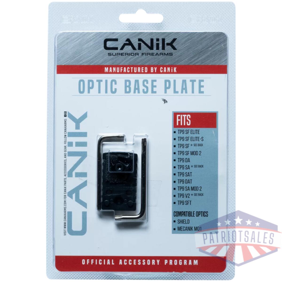 Cnk-pacn0704-1. Webp - optic base plate (a) for non-optic ready pistols - cnk pacn0704 1