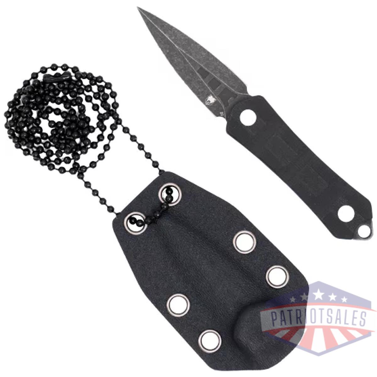 Ctgrddag. Webp - cobratec guardian neck knife - 1. 99" d2 stonewash dagger w/sh - ctgrddag