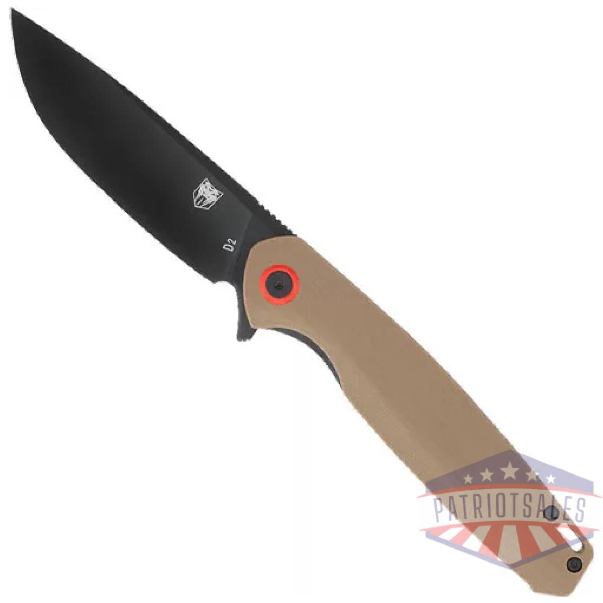 Ctrathbrn. Webp - cobratec rath 3. 5" folder - brown d2 black blade - ctrathbrn