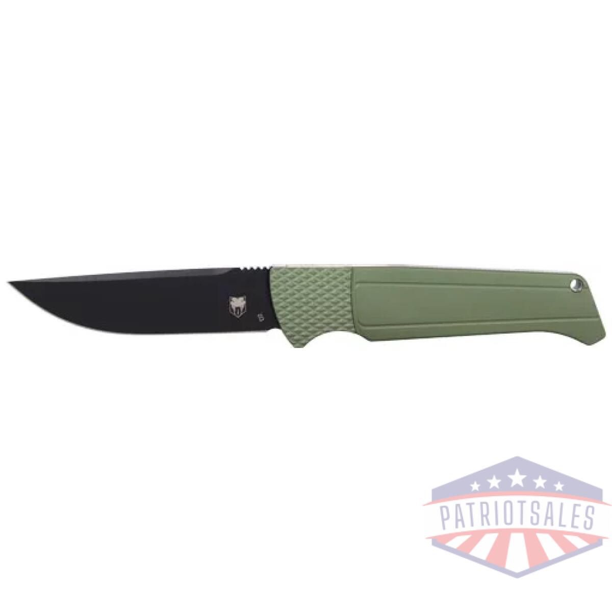 Ctviperhrodg. Webp - cobratec viper auto folder - 3. 12" od green/stn d2 blk bld - ctviperhrodg