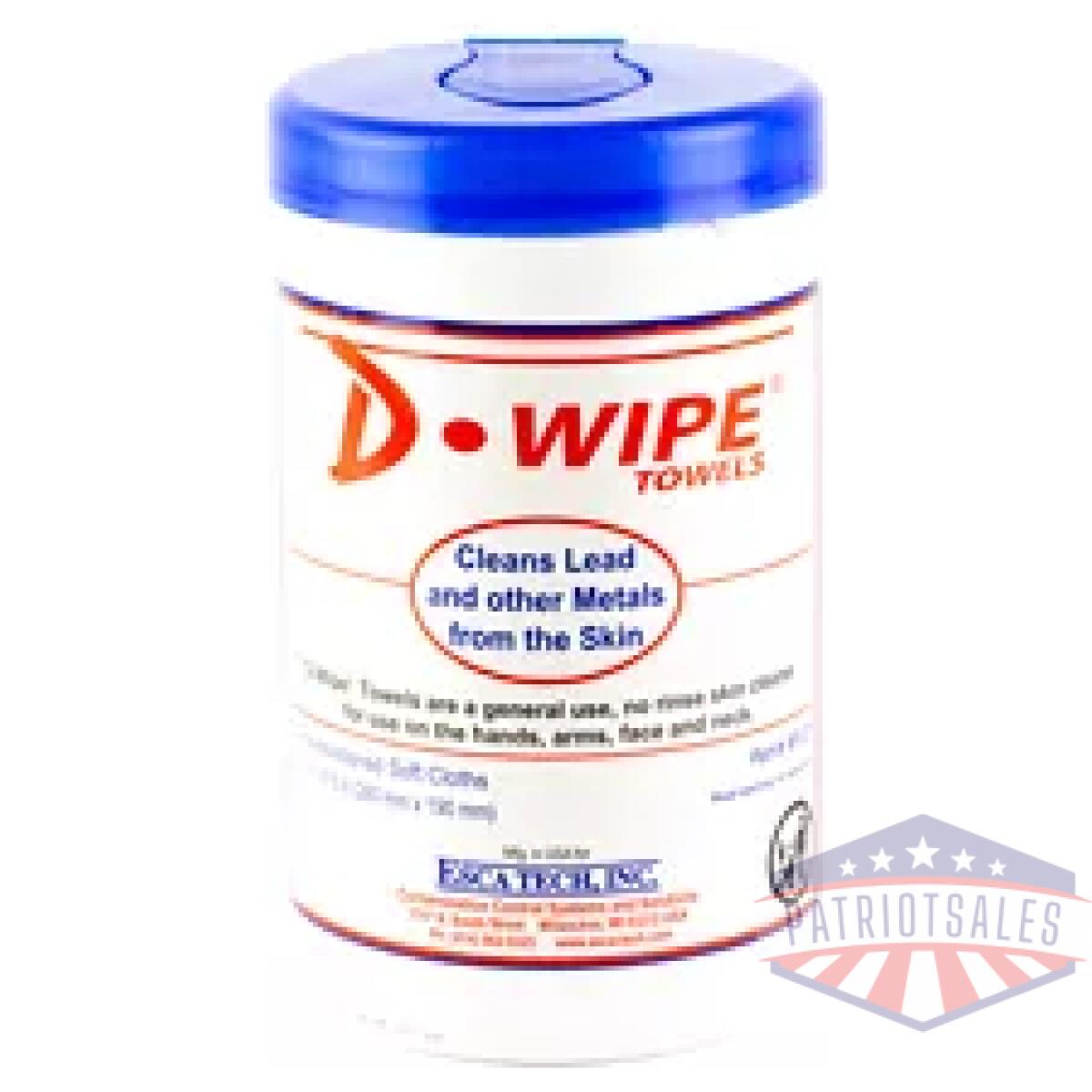 Dleadwt-070-22_1. Webp - d-wipe towels 6-70 ct canisters - dleadwt 070 22 1