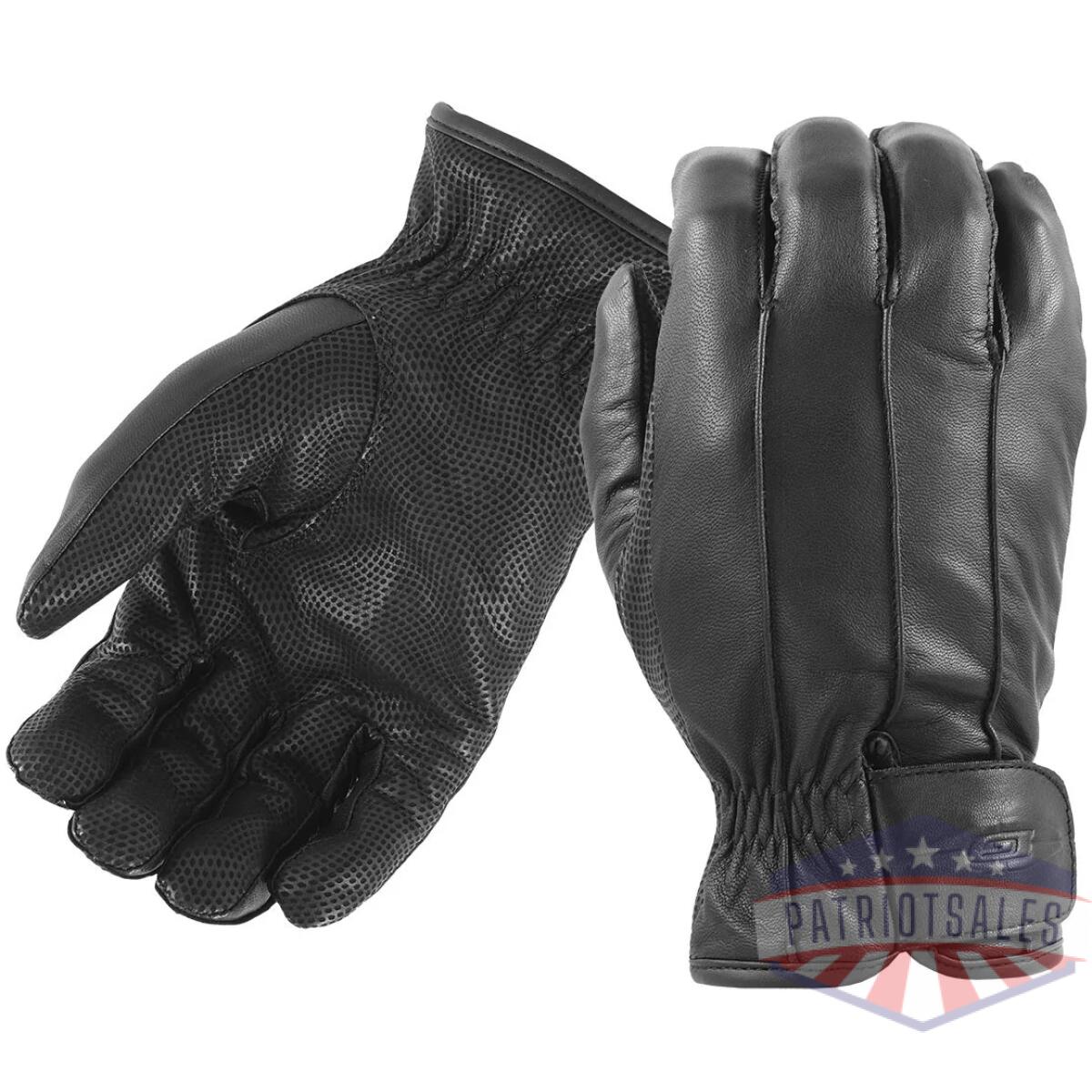 Dm-dwpg100lg. Webp - goatskin leather insulated winter patrol glove - dm dwpg100lg