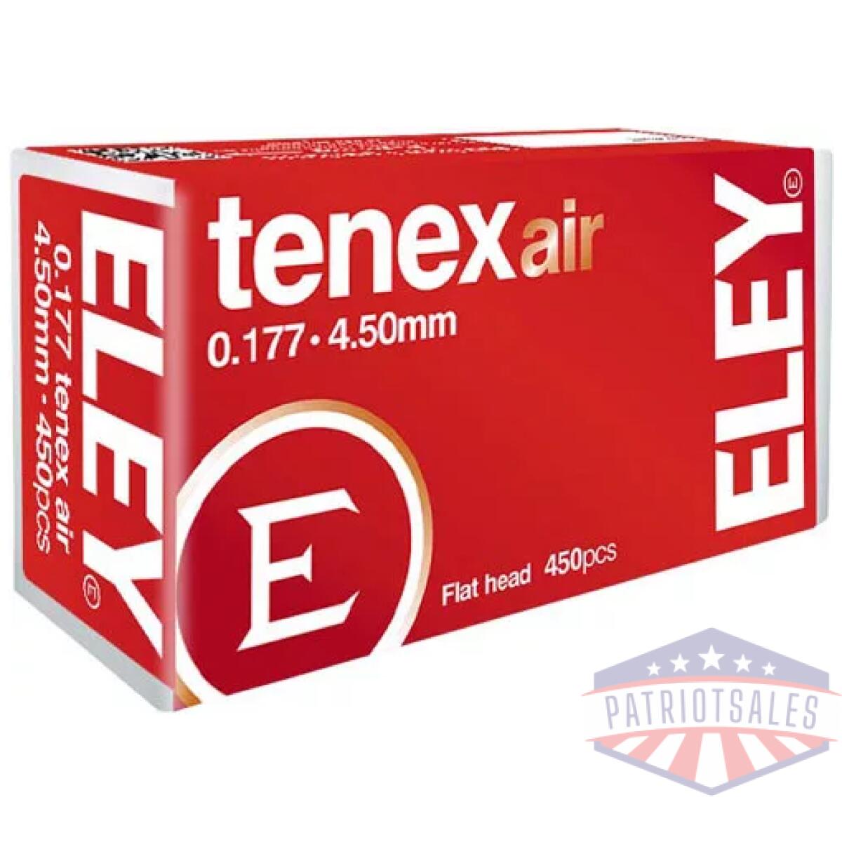 E46120_2. Webp - eley tenex air pellets 177 - 4. 50mm 8. 2 grains 450-pack - e46120 2