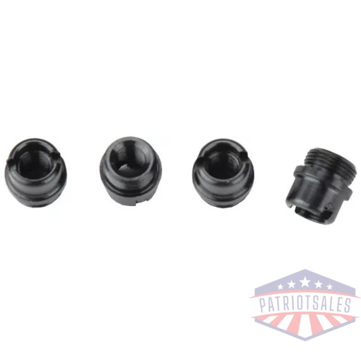 Eb813. Webp - ed brown grip screw bushings - blued 4-pack for 1911 - eb813