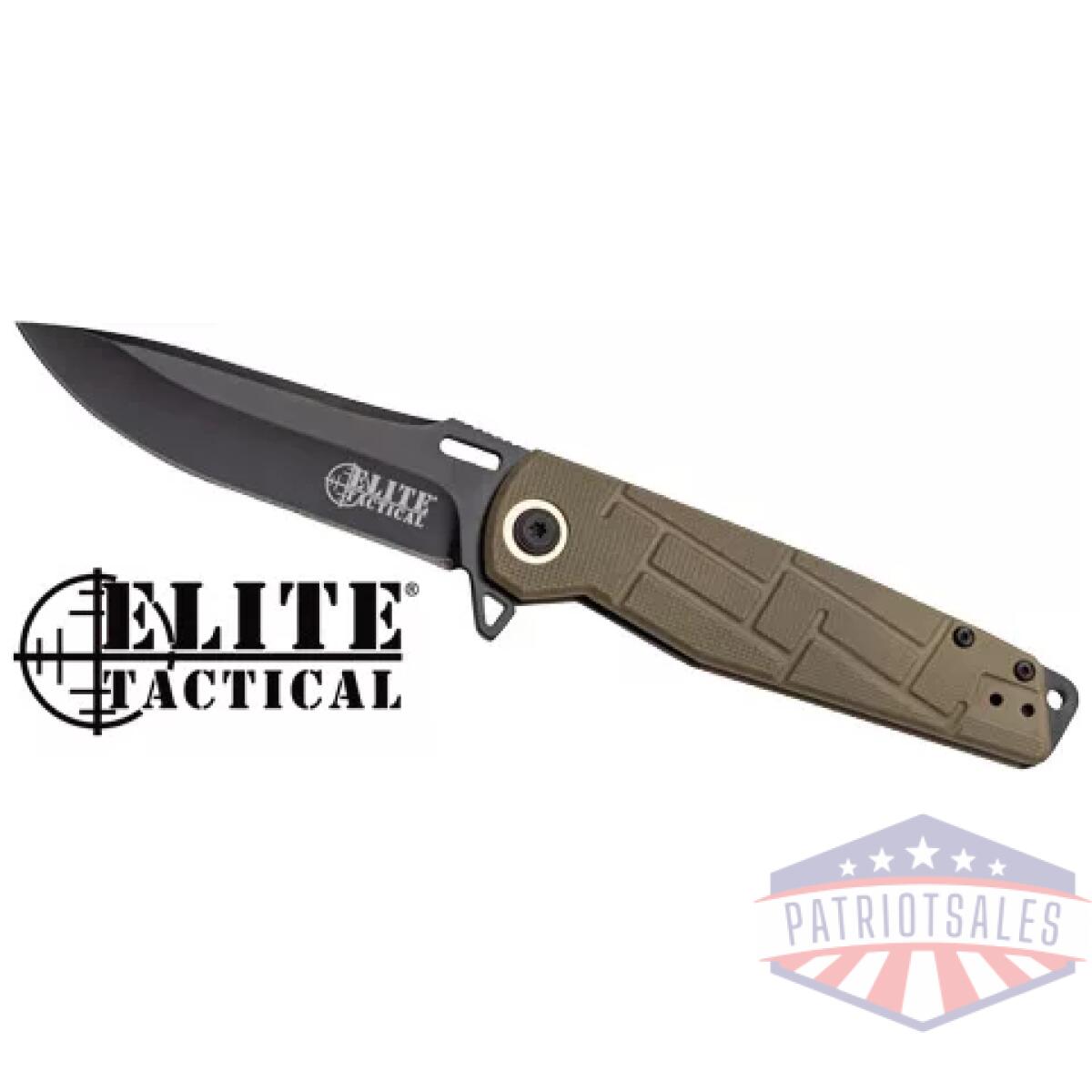 Eta001tn_2. Webp - mc elite tactical readiness - 3. 5" drop point fldr fde/blk - eta001tn 2