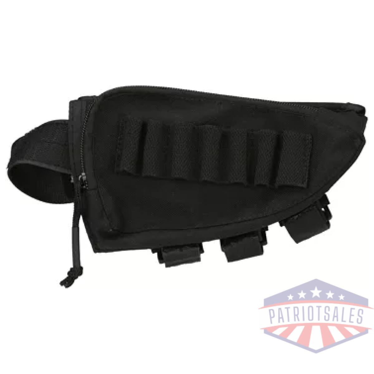 Evo51322-ev_1. Webp - evods cheek rest ammo carrier blk - evo51322 ev 1