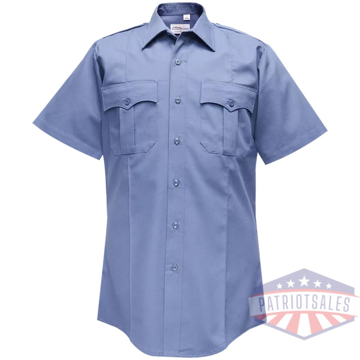 Flc-85r543515. 5. Webp - duro poplin short sleeve shirt w/ sewn-in creases - flc 85r543515. 5