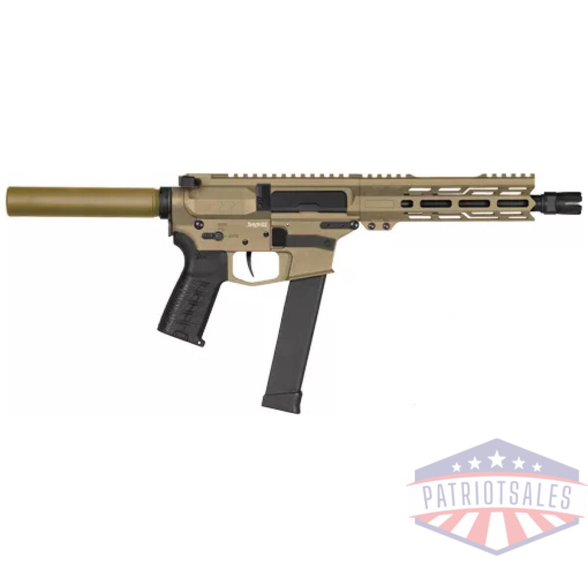 G10ae30fct. Webp - cmmg pistol banshee mk10 10mm - 8" 30rd pistol tube tan - g10ae30fct