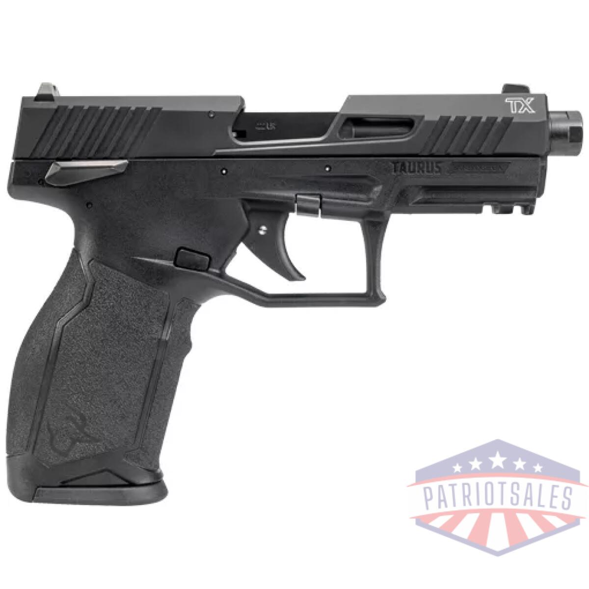 G12tx22141. Webp - taurus tx-22 22lr 4. 1" - adj. 16-shot black polymer - g12tx22141