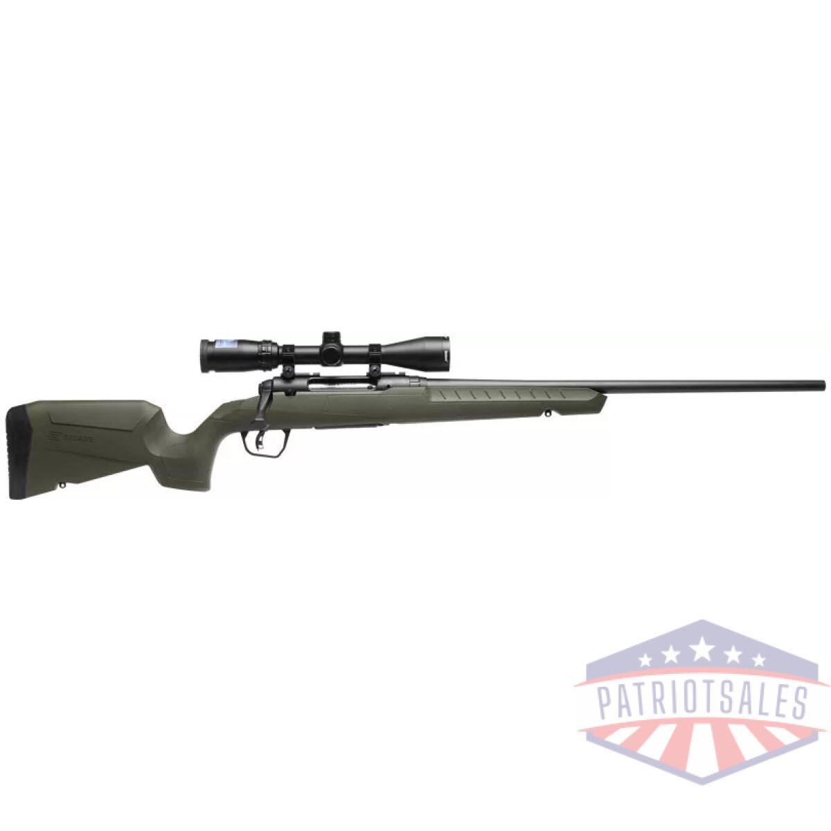 G32220-1. Webp - savage axis 2 xp 350 legend - 18" compact w/3-9x40 matte/grn - g32220 1