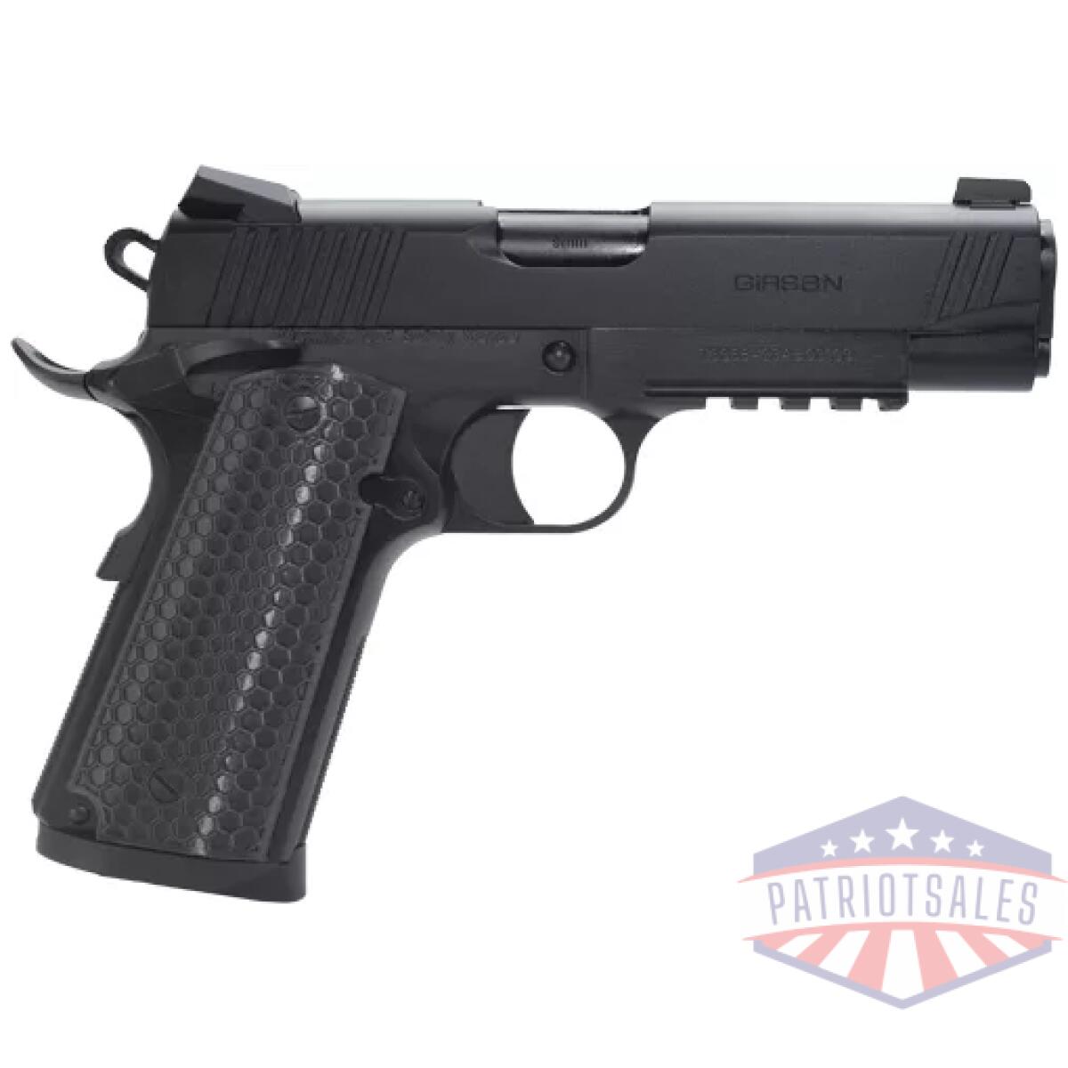 G392075. Webp - girsan mc1911 untouchable 9mm - commander g10 grip 9rd black - g392075