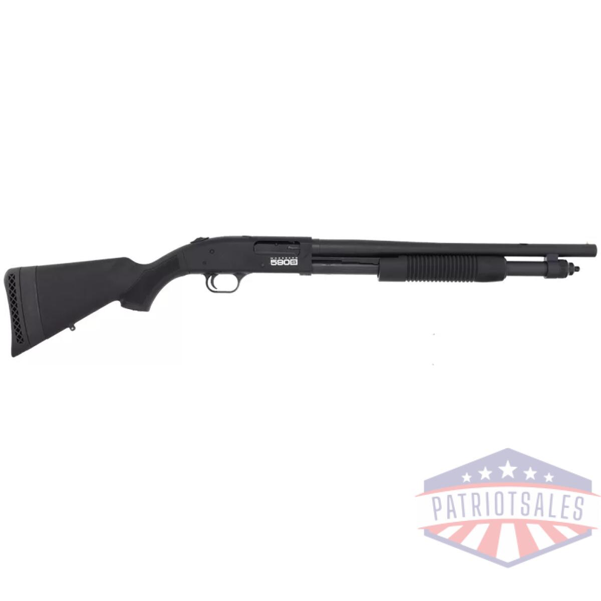 G51607. Webp - mossberg 590s 12ga super - bantam 18. 5" 10shot cyl matte - g51607