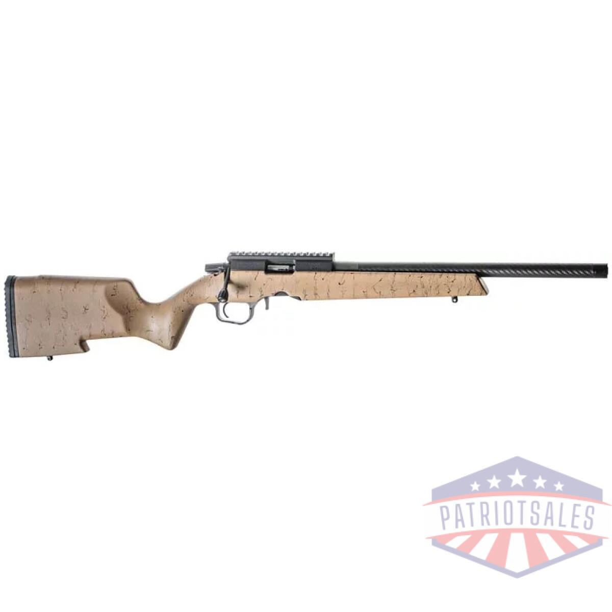 G8011201500. Webp - christensen ranger 17hmr 18" - cf bbl/stock tan w/black web - g8011201500