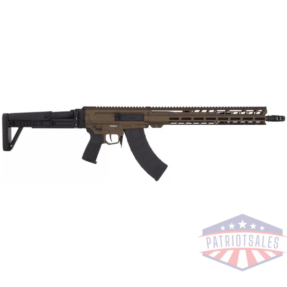 G86ad60bmb_1. Webp - cmmg rifle dissent mk47 7. 62x - 39 16. 1" 30rd folding stk brnz - g86ad60bmb 1