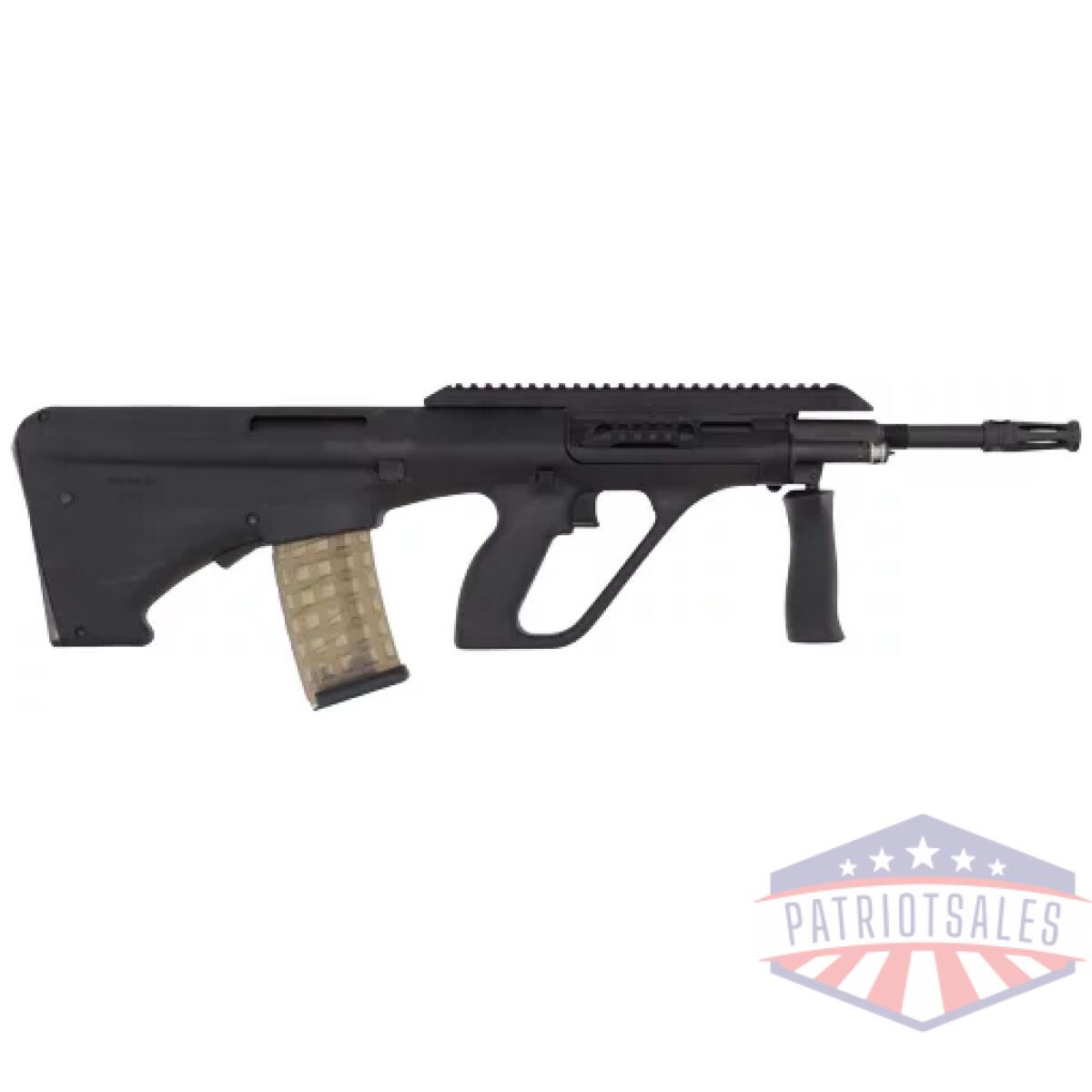 Gaugm2blkext. Webp - steyr aug a3 m2 5. 56/223 - 16" 30rd black w/ext rail - gaugm2blkext