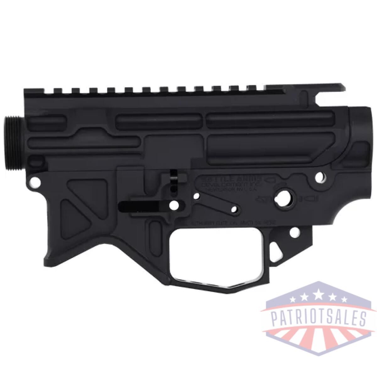 Gbad556ambiset_1. Webp - battle arms ar15 lightweight - receiver set billet black - gbad556ambiset 1