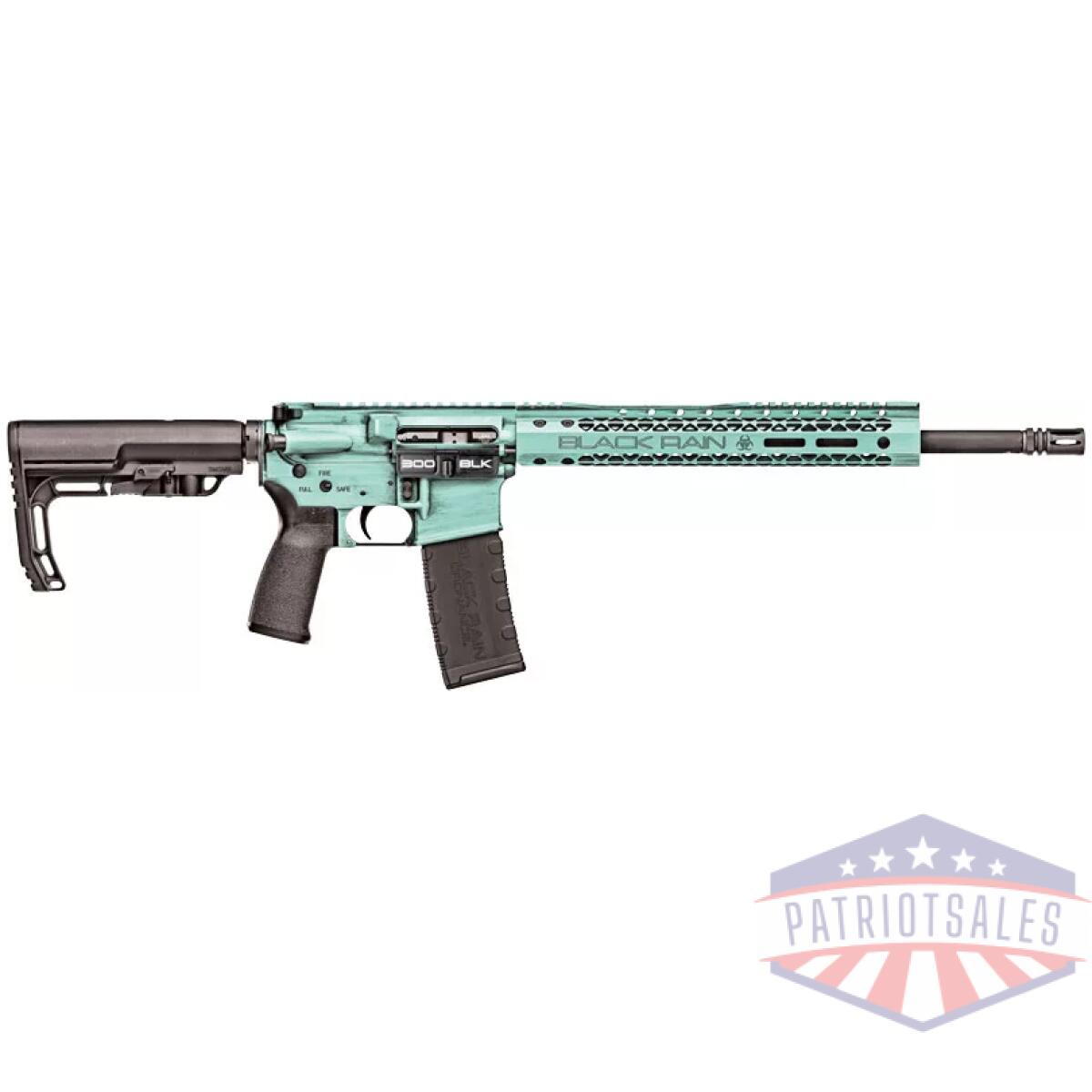 Gbrofusion300tb. Webp - black rain spec+ fusion rifle - 300blk 16" tiffany blue 30rd - gbrofusion300tb