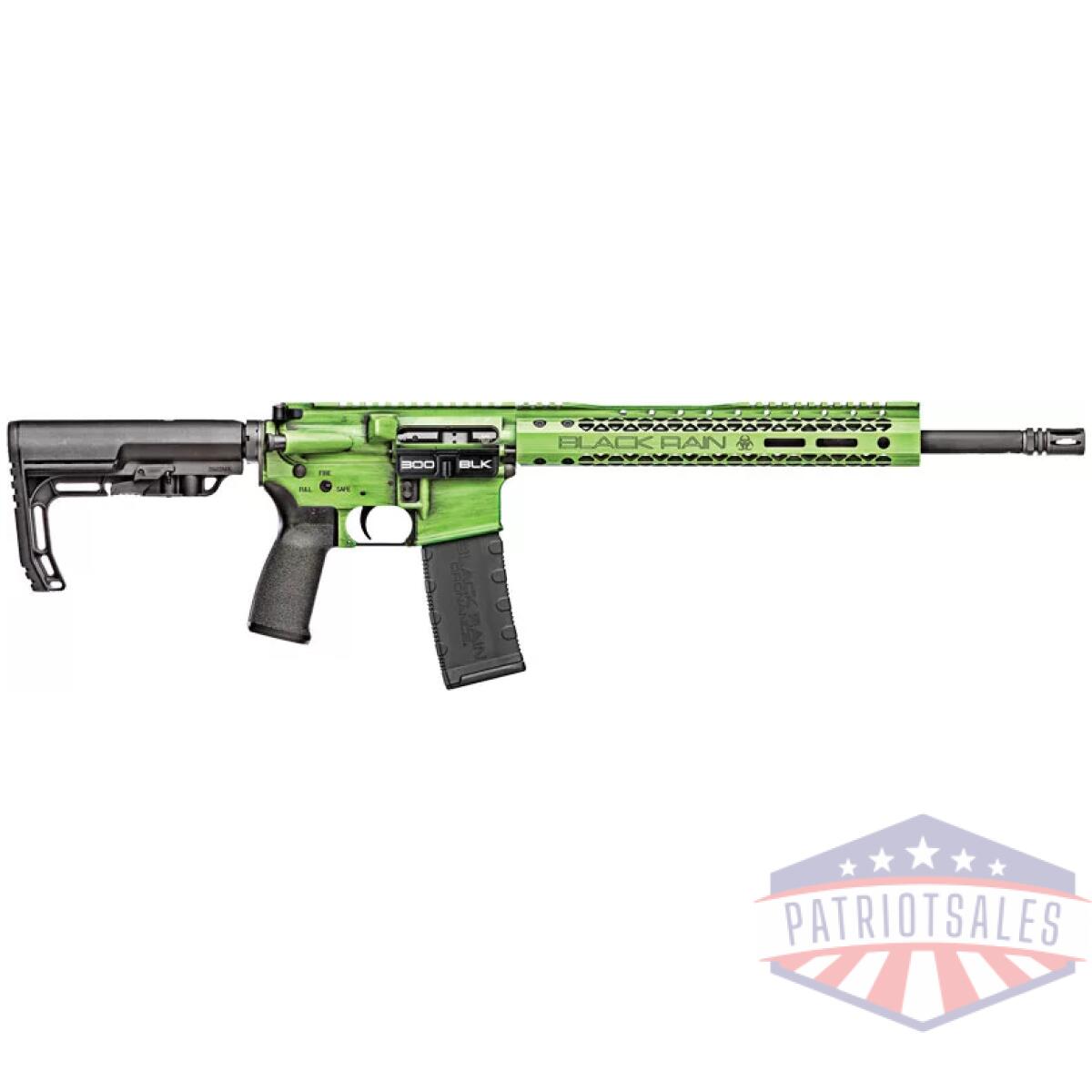 Gbrofusion300zg. Webp - black rain spec+ fusion rifle - 300blk 16" zombie green 30rd - gbrofusion300zg