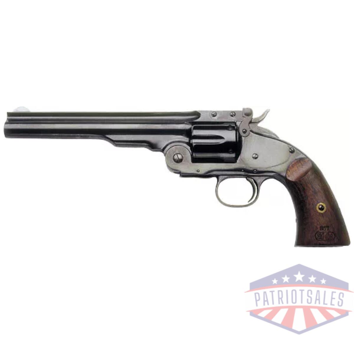 Gca852-1. Webp - cimarron no. 3 schofield 44-40 - 7" fs blued walnut - gca852 1