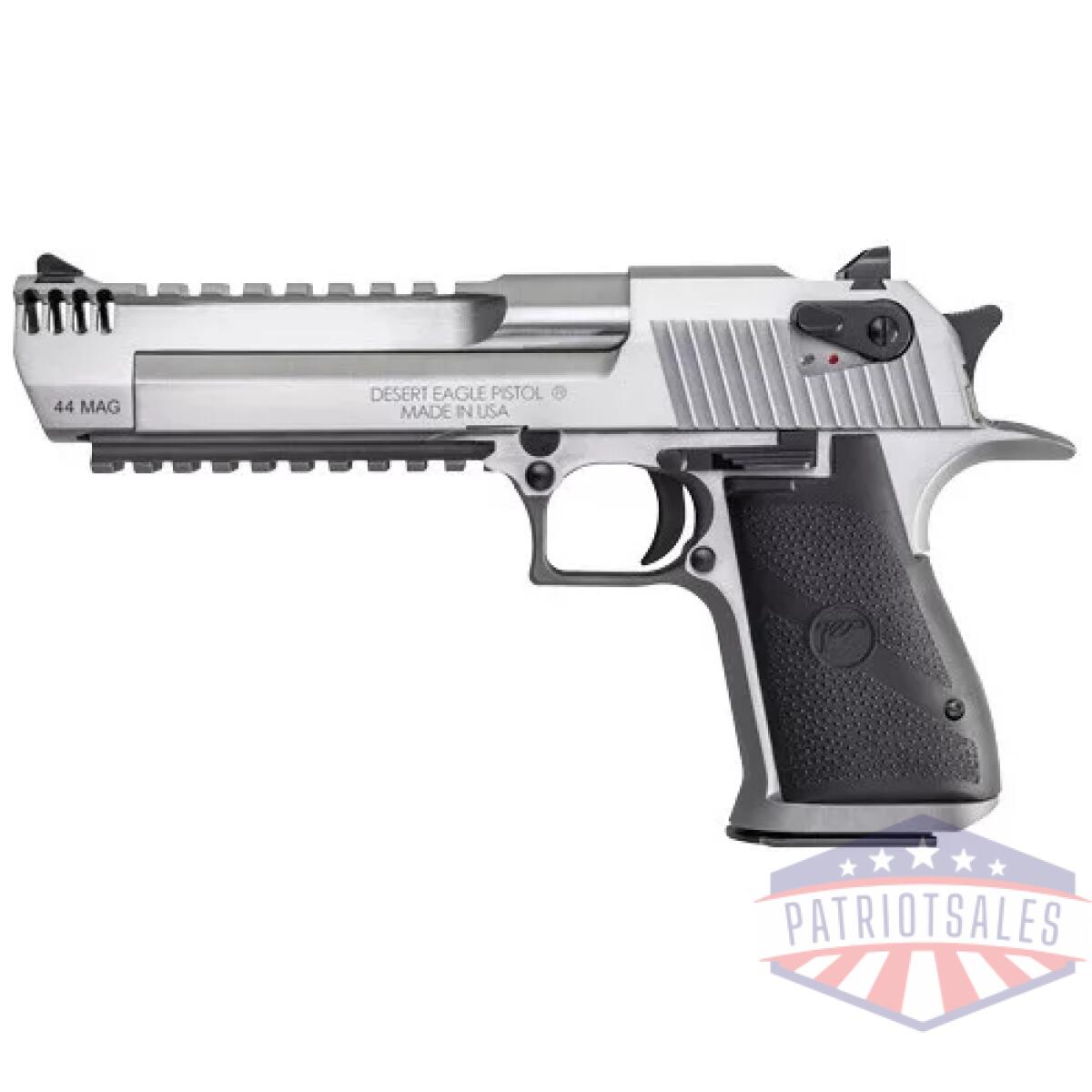 Gde44srmb. Webp - desert eagle mark xix 44mag - 6" s/s muzzle brk blk/appoint - gde44srmb