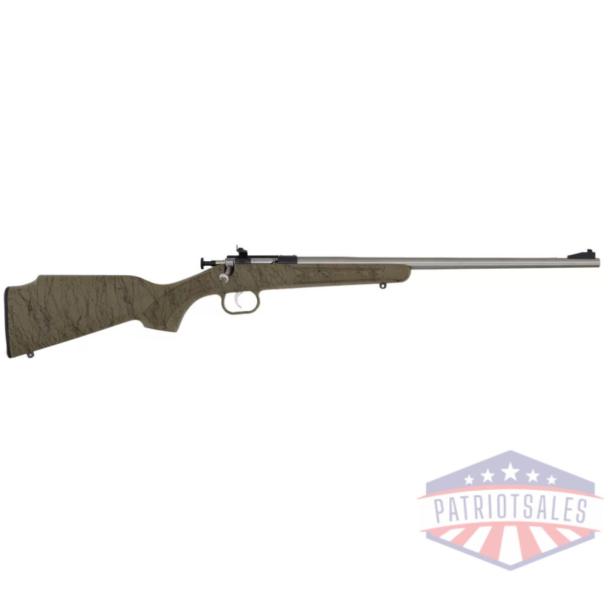 Gksa2443. Webp - crickett rifle g2 22lr tan - synthetic/black web stainless - gksa2443