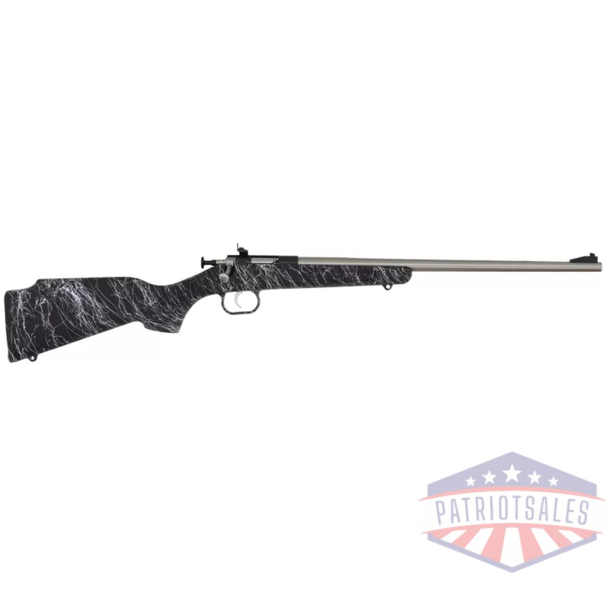 Gksa2444. Webp - crickett rifle g2 22lr black - synthetic/white web stainless - gksa2444