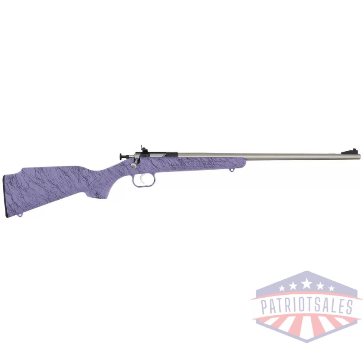 Gksa2445. Webp - crickett rifle g2 22lr purple - synthetic/black web stainless - gksa2445