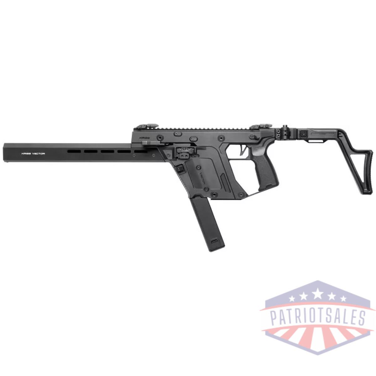 Gkv103cbl00. Webp - kriss vector crb g3 10mm 16" - 33rd folding stock black - gkv103cbl00