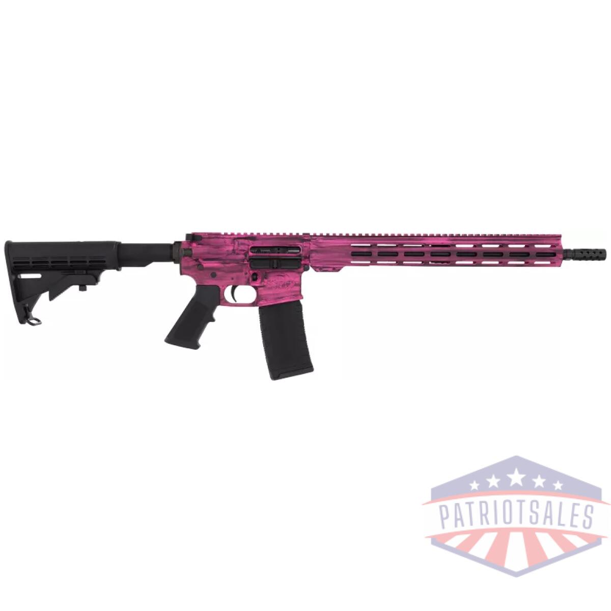 Gl15223bppk-1. Webp - glfa ar15 battleworn 223 wylde - 16" nit bbl prison pink - gl15223bppk 1