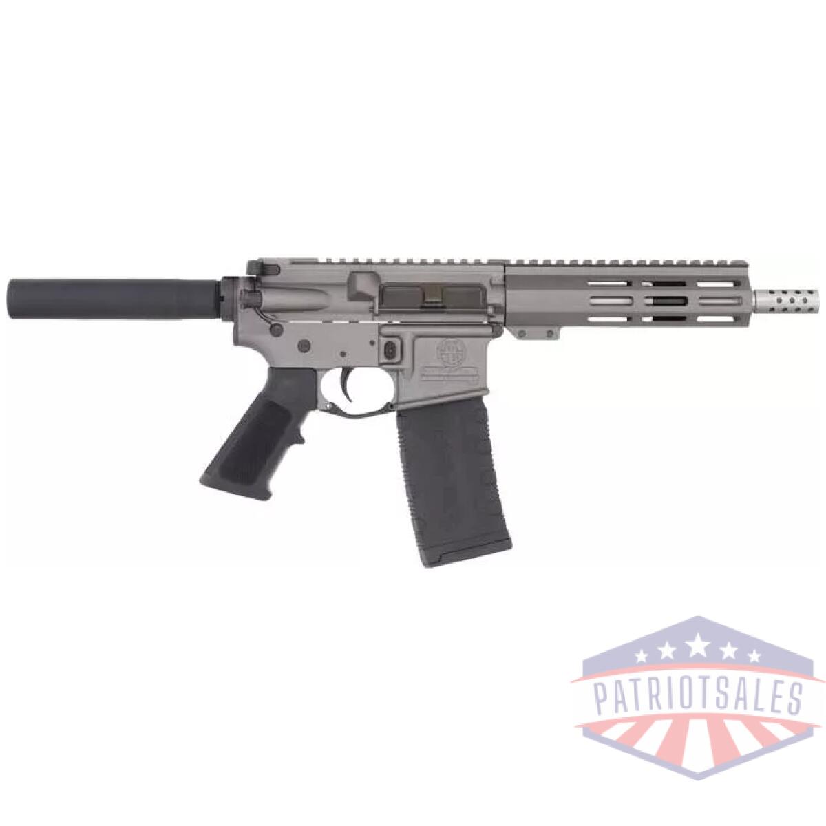 Gl15223ssptng. Webp - glfa ar15 pistol 223 wylde - 7. 5" stainless bbl tungsten - gl15223ssptng